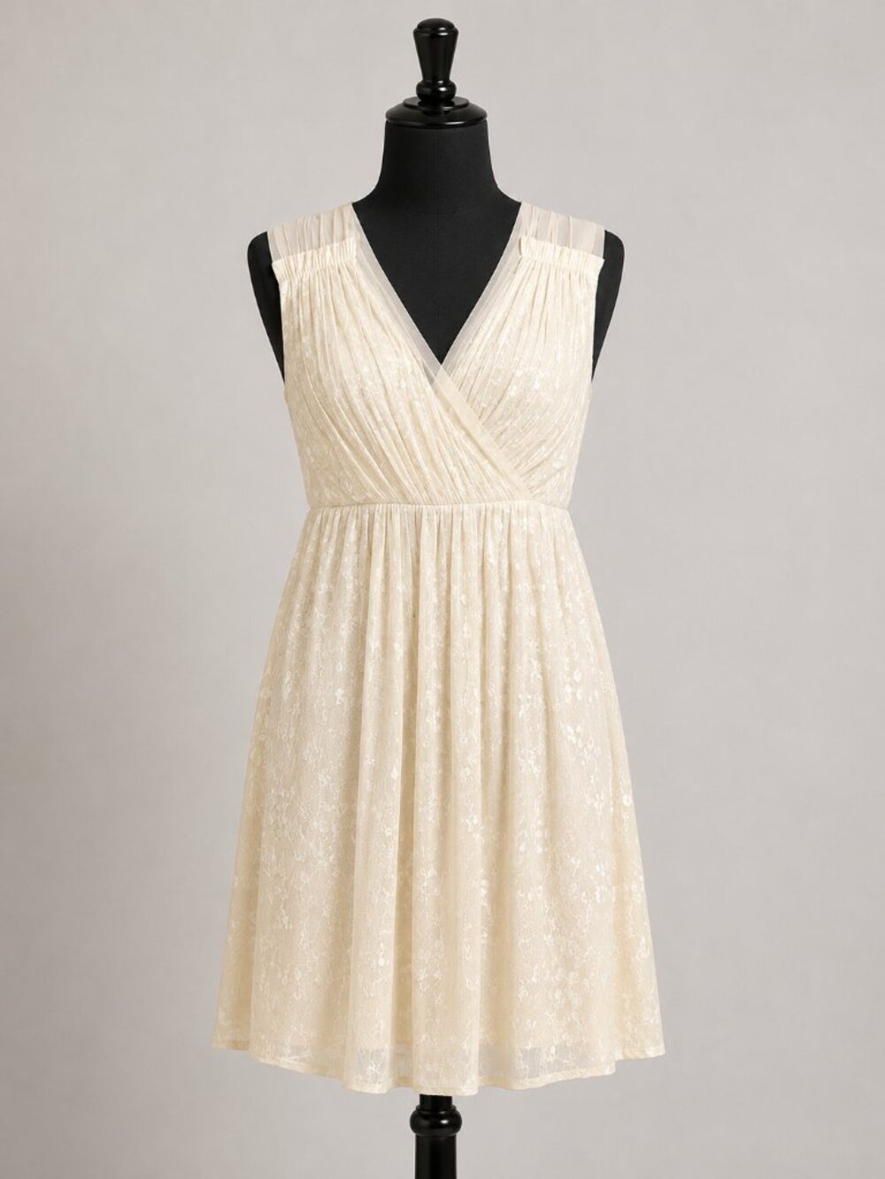 French Connection Riviera Mist Sequin Midi Dress 6 NWT Champagne